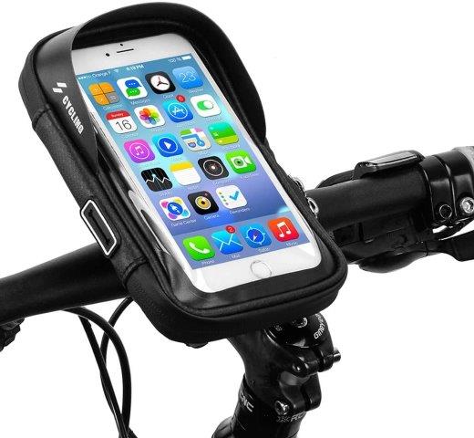 スマホホルダー 自転車 防水 バイク スマホスタンド スマホ ホルダー 携帯ホルダー ロードバイク携帯ホルダー 6.0インチスマホ対応