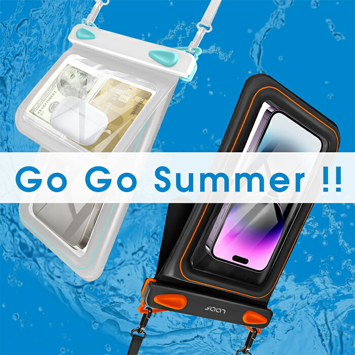 LOOF 水面に浮く スマホ 防水ケース 携帯 防水カバー 水中撮影 スマホ防水ケース ...