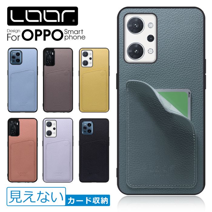 [�����ɤ������]LOOF INVISIBLE CARD CASE-SHELL OPPO A5 A5x Reno14 Reno13 A Reno9 A Reno...