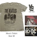 MUSIC ミュージシャン メンズTシャツ Mサイズ JUNK FOOD コラボ レーション ビートルズ Beatles ピンクフロイド ACDC FONTIERS