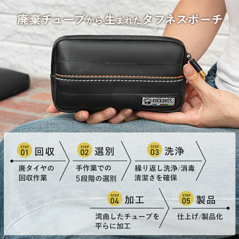 お買い物マラソン★10%OFF【4135円→3721円】サイクルポーチ マルチケース 自転車 ポ...