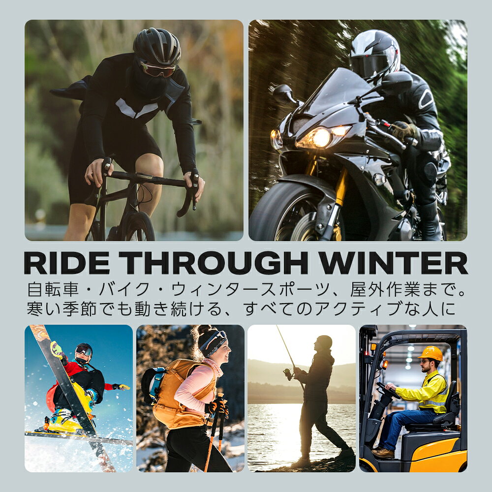 ROCKBROS公式 楽天市場店の【息がしやすい】バラクラバ 秋冬 フェイスカバー 防寒 防風 自転車 バイク スキー スノボ ヘルメット インナー 口元メッシュ 曇りにくい ネックウォーマー 男女兼用 登山 釣り サバゲー アウトドア 通勤 通学 薄手 軽量 プレゼント ROCKBROS ロックブロス 13230032001｜アングル2