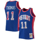 アイザイア・トーマス デトロイトピストンズ ミッチェル＆ネス 1988/89 ハードウッドクラシックス NBA 75th アニバーサリー ダイヤモンド スウィングマン ジャージー - ブルーは、NBA公式グッズです。