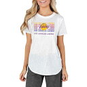 ロサンゼルス・レイカーズ コンセプト スポーツ レディース Gable ニット Tシャツ - ホワイトは、NBA公式グッズです。