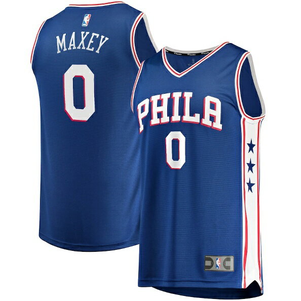Tyrese Maxey フィラデルフィアセブンティシクサーズ ファナティクス ブランド ファスト ブレーク レプリカ ジャージー - アイコン エディション - ロイヤルは、NBA公式グッズです。