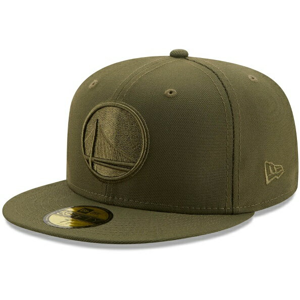 ゴールデンステイトウォリアーズ ニューエラ（New Era） カラー パック 59FIFTY フィットタイプハット - Olive