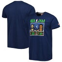 カールアンソニータウンズ & Anthオンy Edwards ミネソタティンバーウルブズ Homage NBA Jam トライブレンド Tシャツ - ネイビー