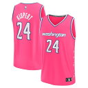 コアy Kispert ワシントンウィザーズ ファナティクス ブランド ファストブレイク ジャージー - シティ エディション - ピンクは、NBA公式グッズです。