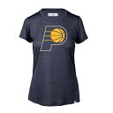 インディアナペイサーズ レベルウエア レディース Lux コア Tシャツ - ヘザー ネイビーは、NBA公式グッズです。