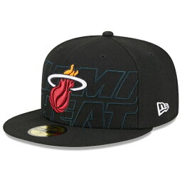 マイアミヒート ニューエラ（New Era） 2023 NBA ドラフト 59FIFTY フィットタイプハット - ブラック