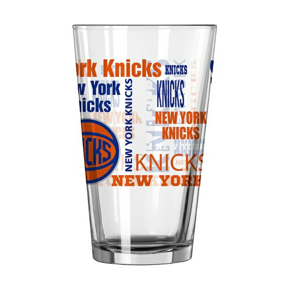 ニューヨークニックス 16オンス(473ml) チーム スピリッツ パイント(473ml) ガラスは、NBA公式グッズです。