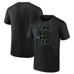 ミルウォーキーバックス ファナティクス ブランド ホームタウン コレクション Fear ザ Deer Tシャツ - ブラック