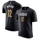 ジャ・モラント メンフィスグリズリーズ Nike 2023/24 シティ エディション ネーム&ナンバー Tシャツ - ブラックは、NBA公式グッズです。