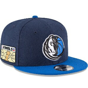 ダラスマーベリックス ニューエラ（New Era） 2024 NBA ファイナル サイド ワッペン ツー-トーン9FIFTY スナップバック ハット - ネイビー/ブルーは、NBA公式グッズです。