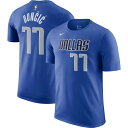 Luka Dオンi ダラスマーベリックス Nike アイコン 2022/23 ネーム&ナンバー Tシャツ - ブルーは、NBA公式グッズです。