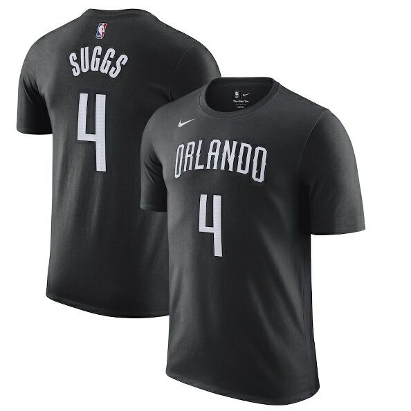 Jalen Suggs オーランドマジック Nike 2022/23 シティ エディション ネーム&ナンバー Tシャツ - ブラック