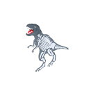 ダルトン DULTON ブックマークダイナソー 本の栞 手帳の栞 しおり ブックマーカー 蓄光 ルミネッセンス 蛍光 燐光 夜光 グローインザダーク 恐竜 ダイナソー 骨 ホネホネ 動物 アニマル 雑貨 ユニーク 可愛い ギフト プレゼント グロー グレー ピンク (18-gm0768)(3)