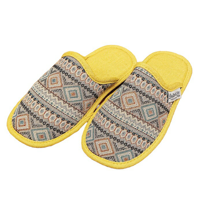 DULTON ダルトン スリッパ サモア ルームシューズ 上履き 携帯スリッパ 専用袋付き グリーン ネイビー レッド イエロー 雑貨 生活雑貨 インテリア カジュアル アメカジ トラッド ナチュラル ワーク エスニック ブランド (18-rn0783)