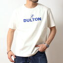 DULTON ダルトン Tシャツ 半袖 プリントTシャツ 厚手 ブランドロゴ ダルトン君 デザイン ボックスシルエット シンプル おしゃれ メンズ レディース 雑貨 ブランド カジュアル アメカジ ワーク ヴィンテージ 2025年 春夏 グリーン 緑色 ネイビー 紺 ホワイト 白 (18-t230645)