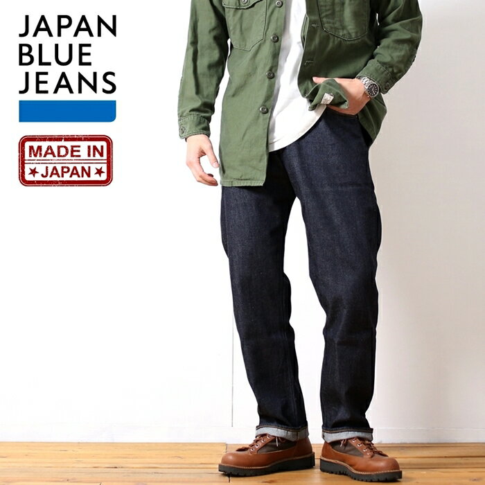 JAPAN BLUE JEANS ジャパンブルージーンズ CIRCLE サークル J408 クラシックストレート 9oz サマーデニム オーガニックコットンデニムセルヴィッチ インディゴ ワンウォッシュ パンツ ジーパン ズボン ジップ ジッパーフライ 日本製 メンズ ブランド アメカジ (62-jbje1408)