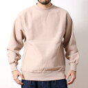 スウェット トレーナー 裏起毛 ユナイテッドアスレ United Athle メンズ レディース ブランド 12オンス 厚手 ヘビーウェイト クルーネック サイドリブ リバース 長袖 トップス 無地 ゆったり シンプル ベーシック おしゃれ カジュアル アメカジ ストリート 秋 冬 (56-576401)(4)