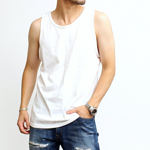 【メール便OK】タンクトップ メンズ レディース ユナイテッドアスレ United Athle ブランド Tシャツ生地 カットソー インナー 下着 肌着 無地 ...