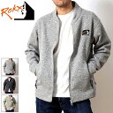 ロックス フリース Rokx アウター ジャケット THE GOOSE CARDIGAN グース カーディガン メンズ ユニセックス ブランド ポーラテック サーマルプロ 裏起毛 フリースジャケット ジップアップ フルジップ 防寒 リラックス カジュアル アウトドア アメカジ 秋冬 (66-rxmf234013)