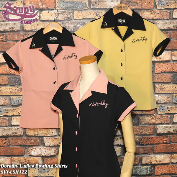 SAVOYCLOTHING/ܥ/DorothyLadiesBowlingShirts/ǥܥ󥰥/SVY-LSH122
