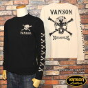 VANSON バンソン ロングスリーブサーマルTシャツ NVLT-2408