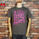 CREAM SODAクリームソーダ CS ロカビリーレベル Tシャツ CHARCOAL PD23T-07