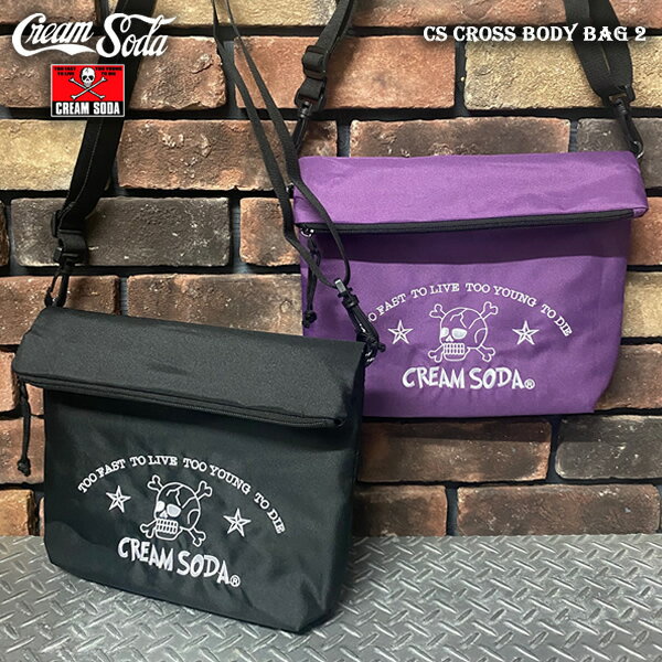 CREAM SODA クリームソーダ CS CROSS BODY BAG 2 クロスボディーバッグ2 PD24BAG-04