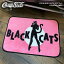 CREAM SODAクリームソーダ◆CS BLACK CATSフロアマット◆PD20GS-04BC 3,080円