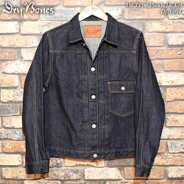 DRYBONES/ɥ饤ܡ/1stTypePleatsJacket/1stסץ꡼ĥ㥱å/ǥ˥ॸ㥱å/DJ-1004