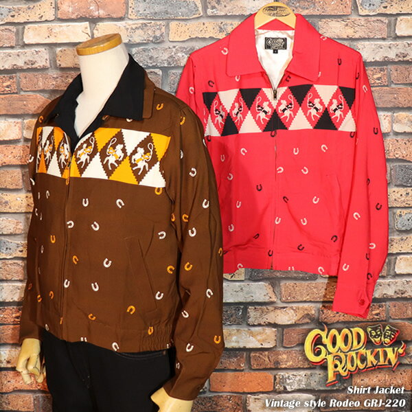 GOODROCKIN'/åɥå/ShirtJacket/ĥ㥱å/VintageStyleRodeo/ơ/ǥ/GRJ-220