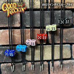 GOOD ROCKIN'グッドロッキン◆BIGツインダイスループタイ◆looptie_big_dice