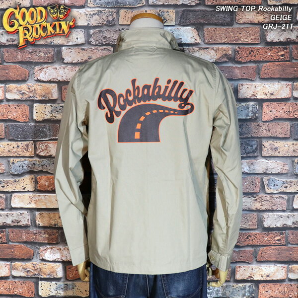 GOOD ROCKIN'グッドロッキンSWING TOPスイングトップRockabillyロカビリー BEIGEGRJ-211BEIGE