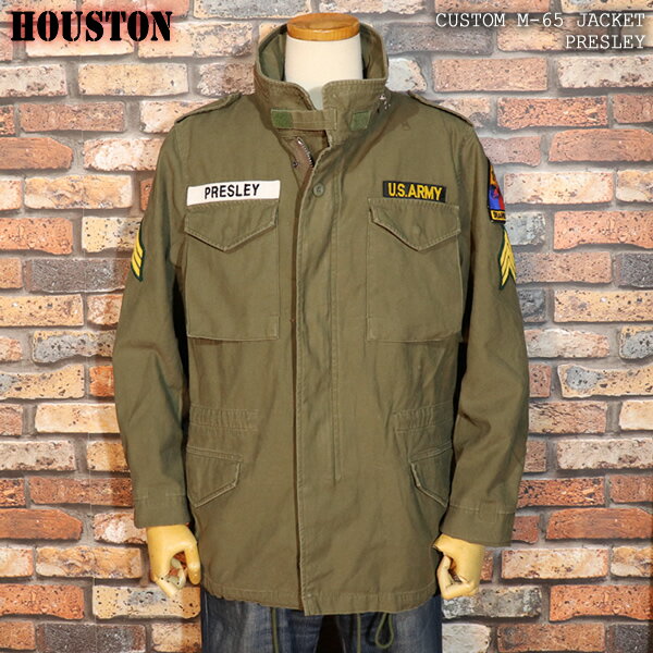 Rakuten - HOUSTON ヒューストン CUSTOM M-65 JACKET PRESLEY 51280
