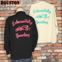 HOUSTON ヒューストン CUSTOM BOWLING L/S SHIRT 長袖ボウリングシャツ HOT ROD ホットロッド 41174