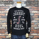 JOHNNY KOOLジョニークール◆JK LEOPARD F-HOLE LONG SLEEVE T-SHIRT◆●通常/ドライボディー●JK-8135LT/DLT