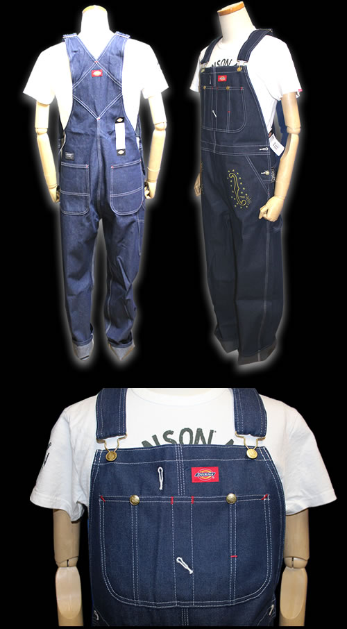 JOHNNY KOOLジョニークール◆JK F-HOLE OVERALL◆デニムオーバーオール