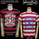 JOHNNY KOOLWj[N[JK FIFTIES ANCHOR BORDER T-SHIRTtBteB[YEAJ[{[_[TVcJK-8103BT