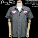 JOHNNY KOOLジョニークール◆JK MOTORCYCLE BOY SHORT SLEEVE SHIRT◆◆(モーターサイクル・ボーイ半袖シャツ)◆JK-8149SS