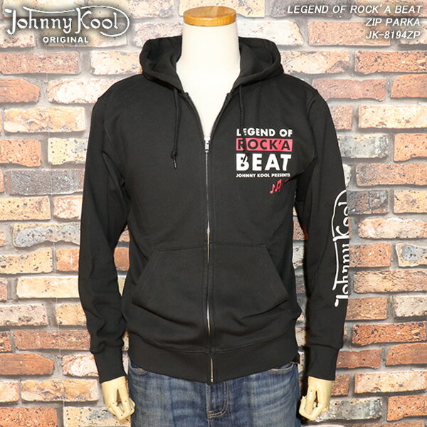 JOHNNY KOOL ジョニークール LEGEND OF ROCK’A BEAT レジェンドオブ・ロッカビート ZIP PARKA ジップパーカー JK-8194ZP