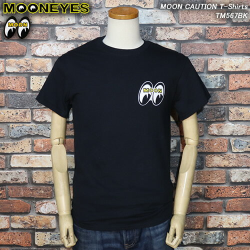 Rakuten - MOONEYESムーンアイズ◆MOON CAUTION T-Shirts◆TM567BK