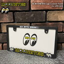 MOONEYESムーンアイズ◆3D MOONEYES Logo License Frame for JPN SIZE◆ムーンアイズ立体ロゴ ライセンスフレームmg062bkmq