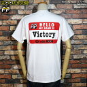 MOON EYESムーンアイズHello My Name is TシャツTM826WH