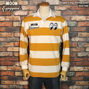MOON Equipped ムーンイクイップド ムーンアイズ Rugger Long Sleeve Shirt 長袖ラガーシャツ MQF088