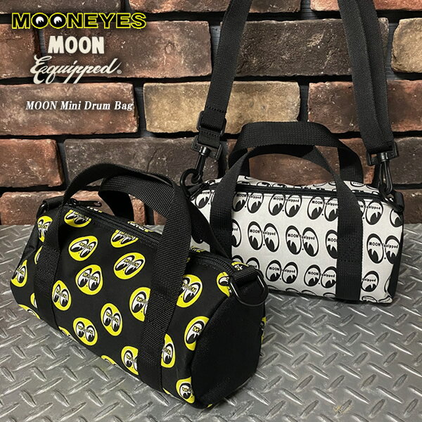MOONEYES ムーンアイズ MOON Equipped ムーンイクイップド Mini Drum Bagミニドラムバッグ NM114YE/NM114BK