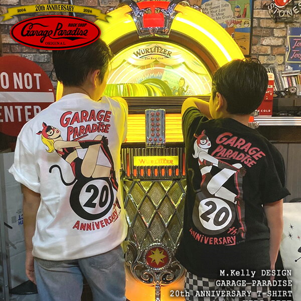 M.KellyDESIGN/GARAGEPARADISE20thANNIVERSARYT-SHIRT/ޥ󥬥󥱥꡼ǥ/졼ѥ20ǯǰTġå