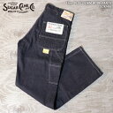 SUGAR CANE シュガーケーン 11oz. BLUE DENIM WORK PANTS ブルーデニム・ワークパンツ SC42495 東洋エンタープライズ